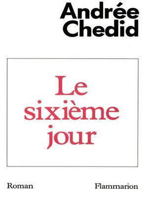 cover image of Le sixième jour